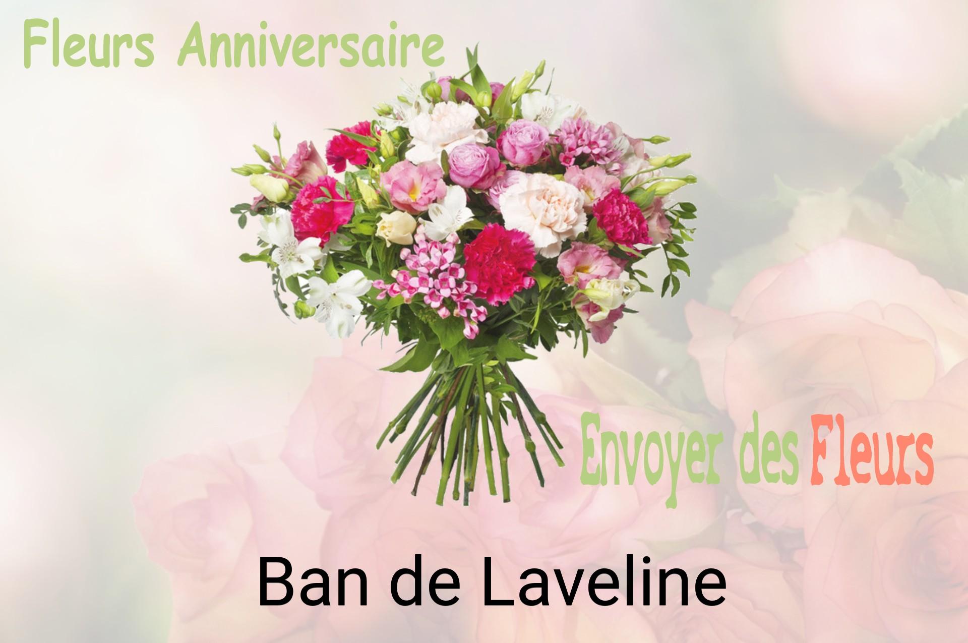 Bouquet de fleurs d’anniversaire livré à Ban-de-Laveline